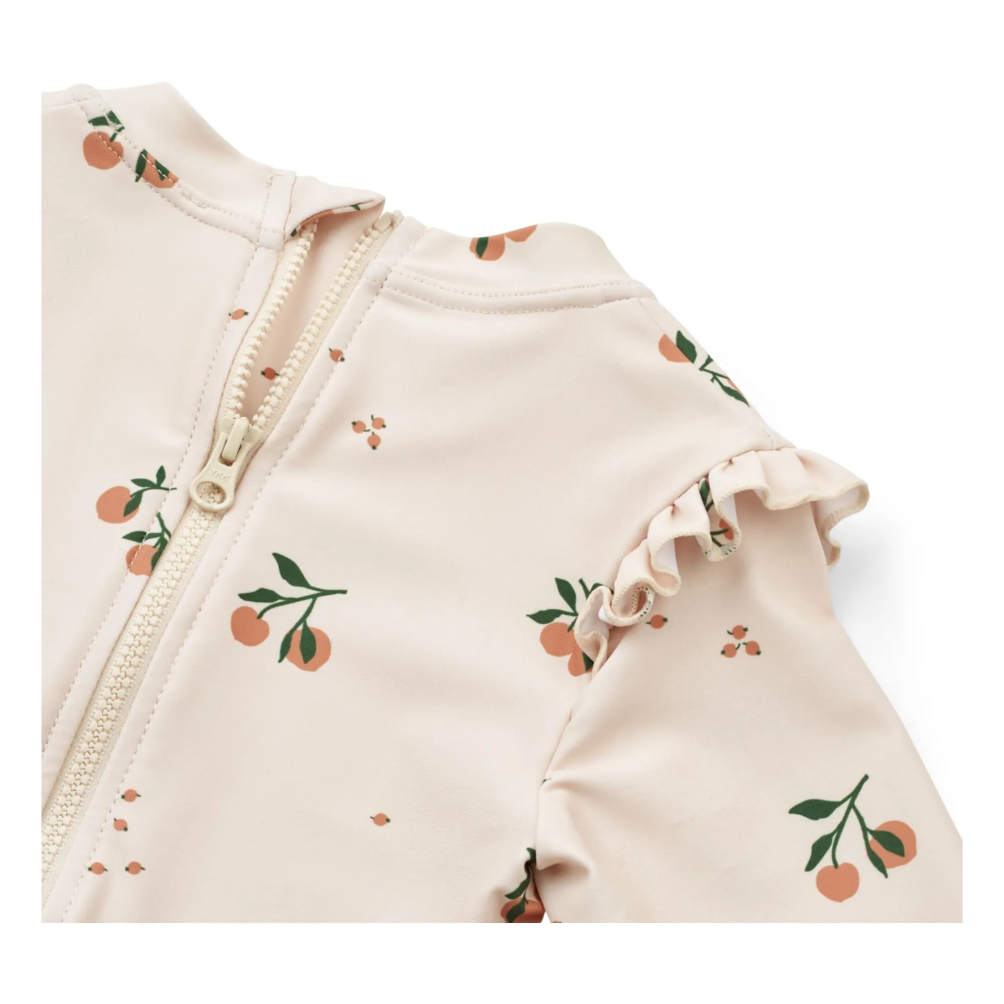 Maillot de Bain Sille Pêche | Rose poudré- Image produit n°1