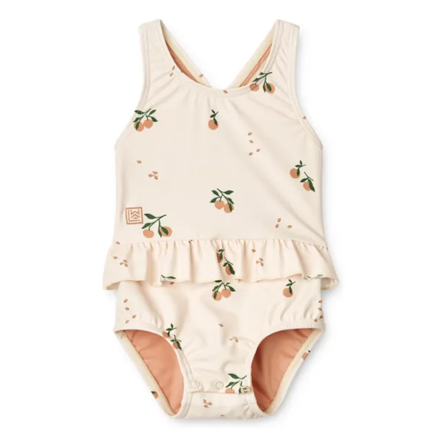 Amina Peach Swimsuit | Powder pink