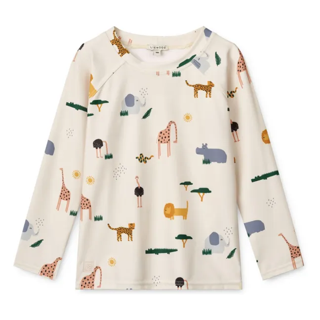 T-Shirt Anti-UV Noah Fibres Recyclées | Ecru