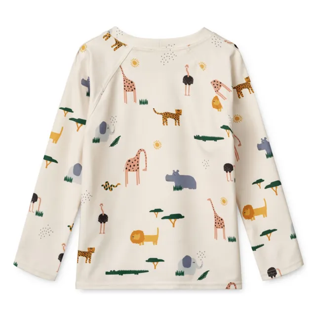 Noah Anti-UV T-Shirt aus recycelten Fasern | Seidenfarben