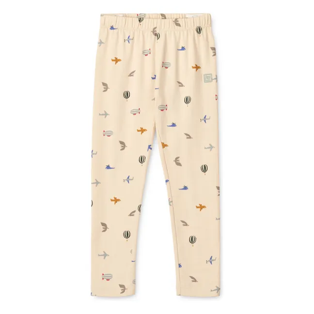 Malla de algodón orgánico Marie Aviator | Crema