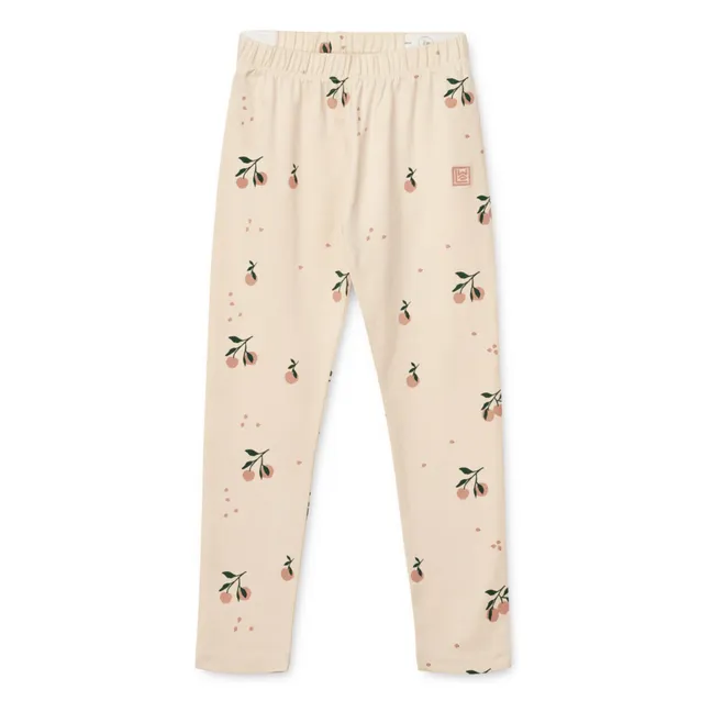 Malla de algodón ecológico Marie Pêche | Rosa empolvado