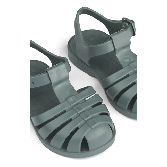 Sandals Bre | Petrol blue