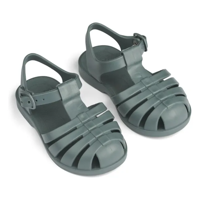 Sandals Bre | Petrol blue