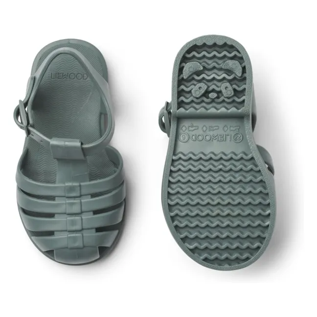 Sandalias Bre | Azul Petróleo