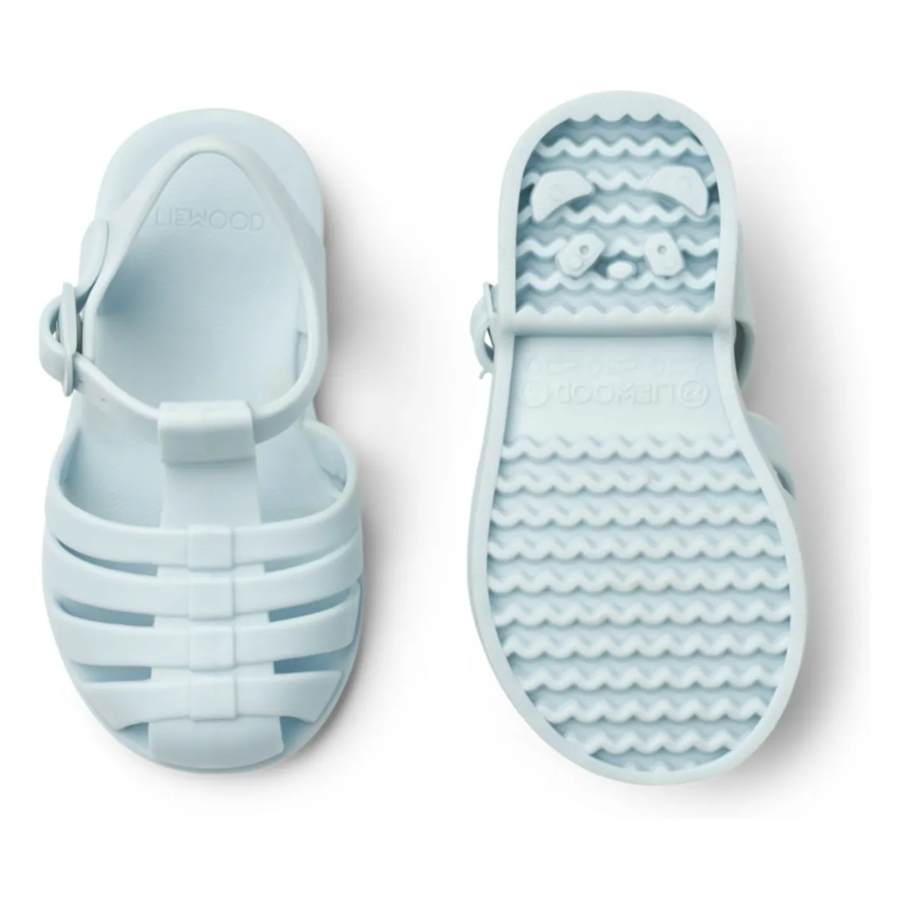 Sandales Bre | Bleu ciel- Image produit n°2