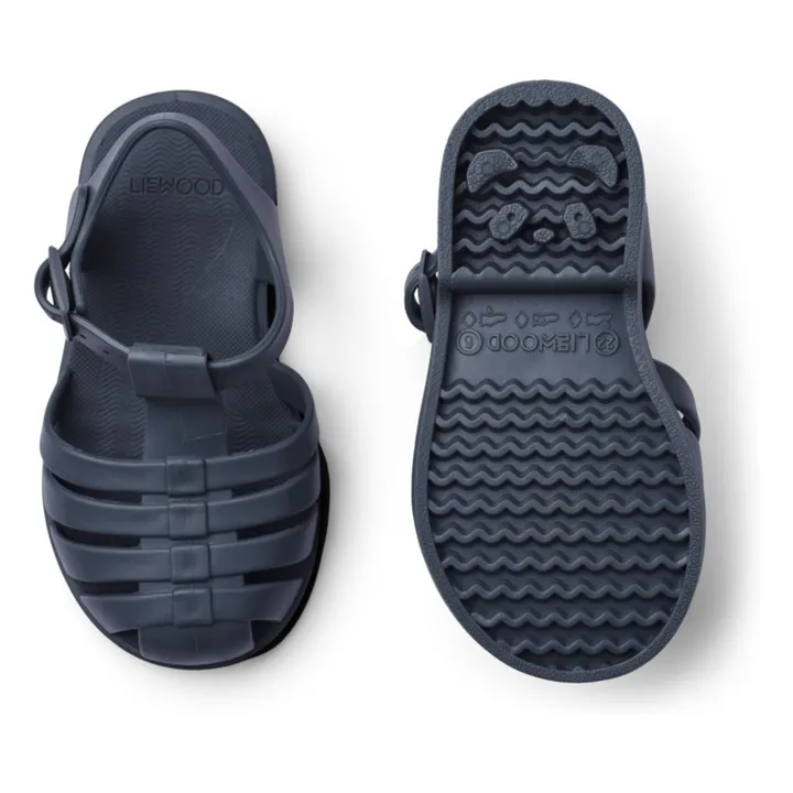 Sandals Bre | Navy blue- Product image n°2