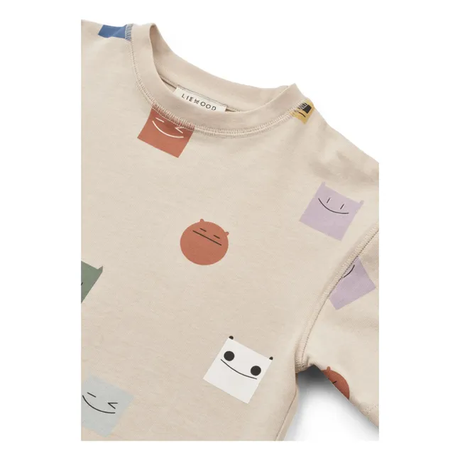 Camiseta de algodón orgánico Tyler Smiley | Arena