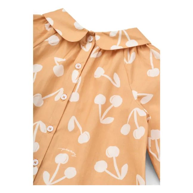 Blouse Rhea Coton Bio | Abricot