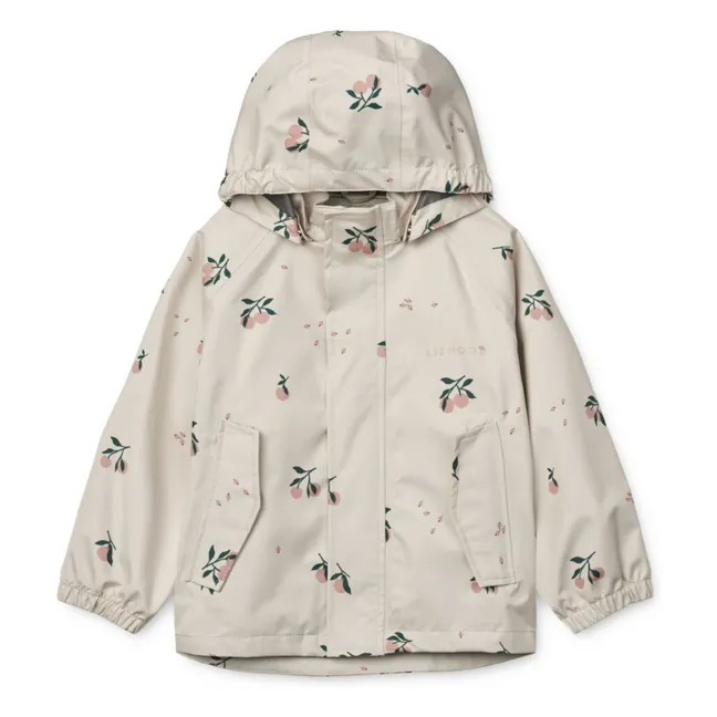 Set de lluvia de fibra reciclada Pedia | Rosa empolvado