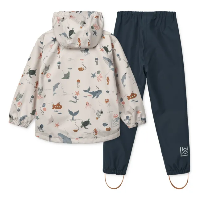 Pedia Recycled Fiber Rain Set | Sand