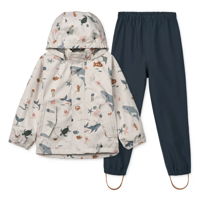 Pedia Recycled Fiber Rain Set | Sand