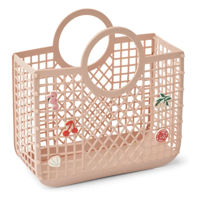 Korb Samantha Recycelte Fasern | Rosa