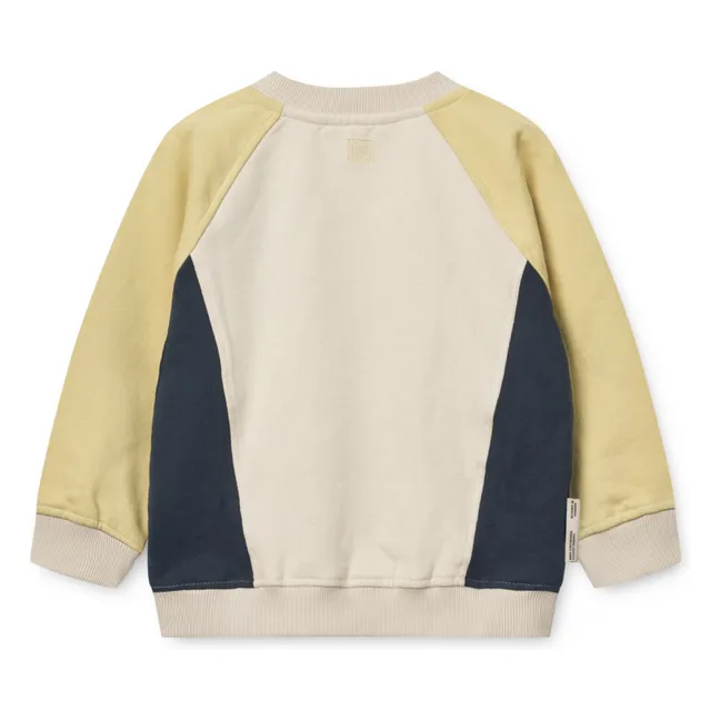 Felpa in cotone organico Aude Lion | Crema