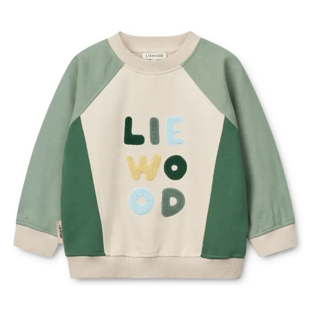 Sweat Aude Coton Bio | Vert Menthe
