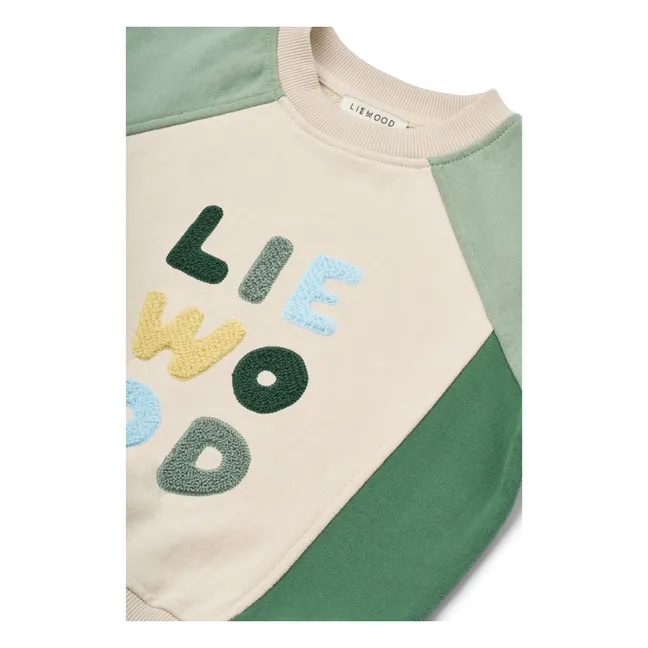 Sweat Aude Coton Bio | Vert Menthe