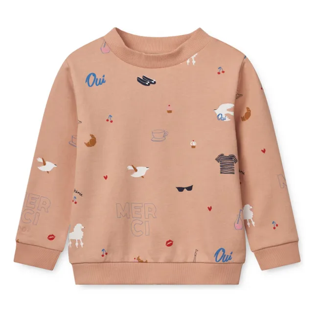 Felpa in cotone organico Thora Paris | Pesca