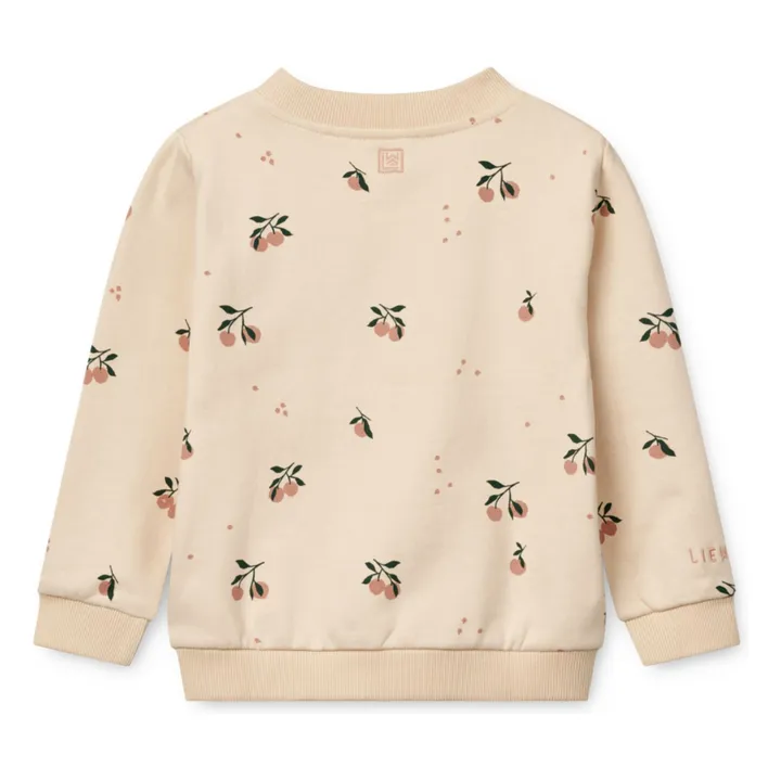 Thora organic cotton sweatshirt | Beige- Product image n°4
