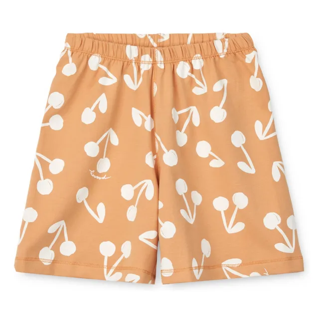 Pijama Ilford Cherry Algodón orgánico | Albaricoque