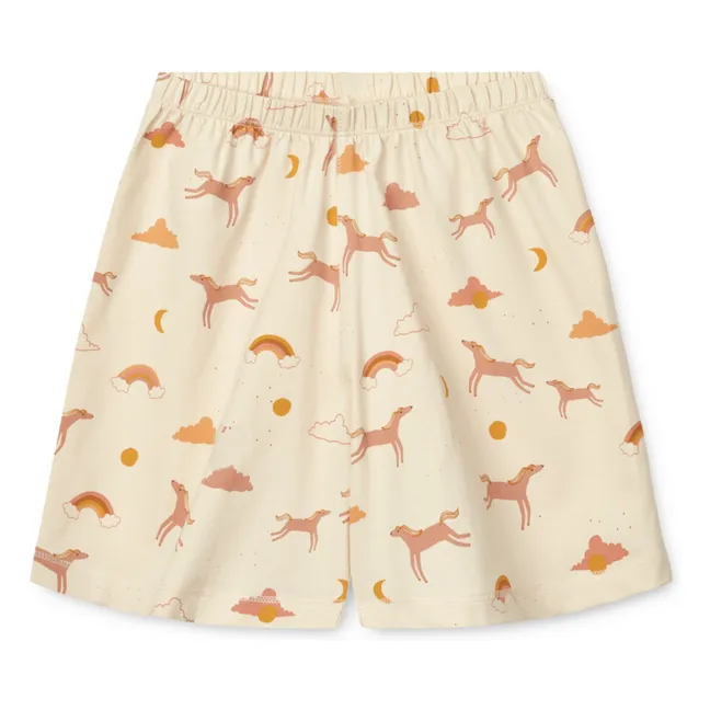 Pyjashort Ilford Dream Algodón orgánico | Crema