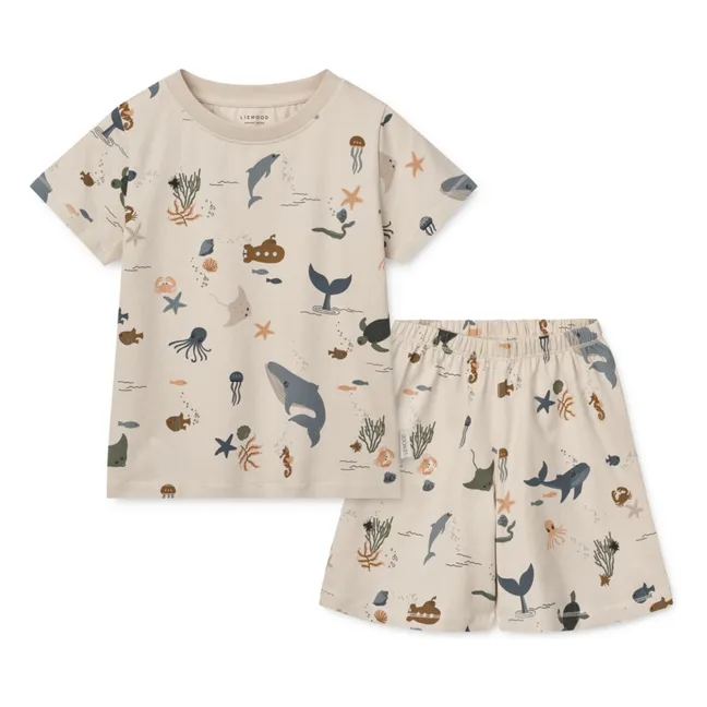 Pyjashort Ilford Organic Cotton | Sand
