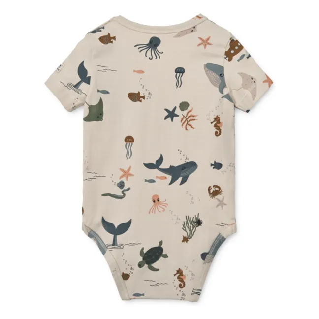 Body in cotone organico Yanni | Sabbia