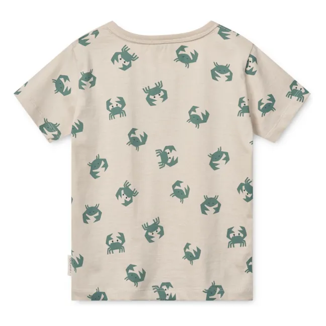 Camiseta de algodón ecológico Apia | Arena