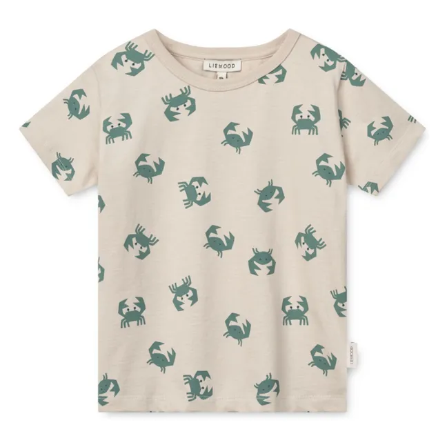 Camiseta de algodón ecológico Apia | Arena