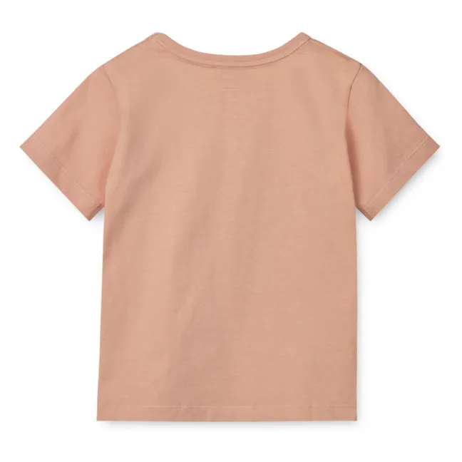 Apia Paris Camiseta Mademoiselle Algodón Ecológico | Rosa Melocotón