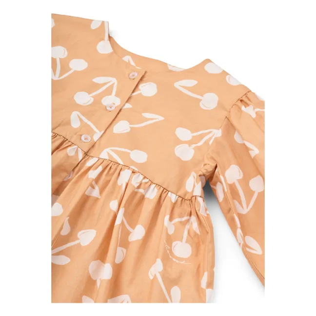 Kleid Ariana Bio-Baumwolle | Apricot
