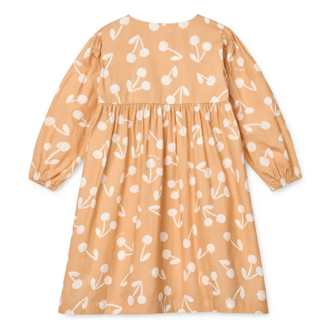Kleid Ariana Bio-Baumwolle | Apricot