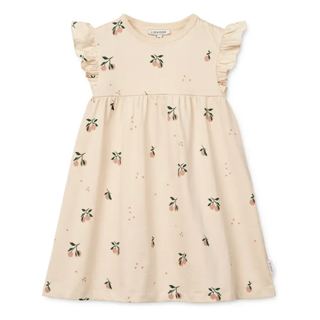 Abito Neveah in cotone biologico | Crema
