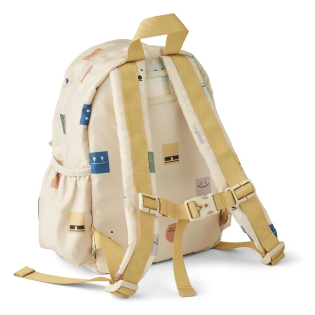 Andreas Backpack Recycled Fiber | Cream