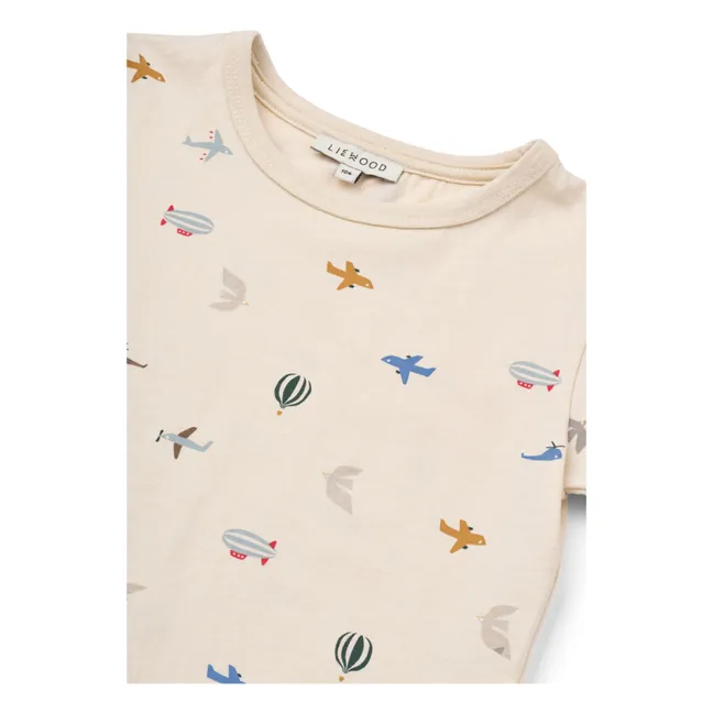 T-Shirt Apia Aviator Coton Bio | Crème