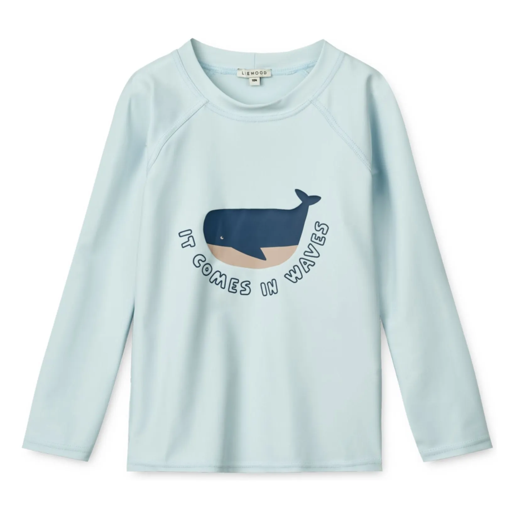 T-Shirt Anti-UV Noah Fibres Recyclées | Bleu ciel- Image produit n°0