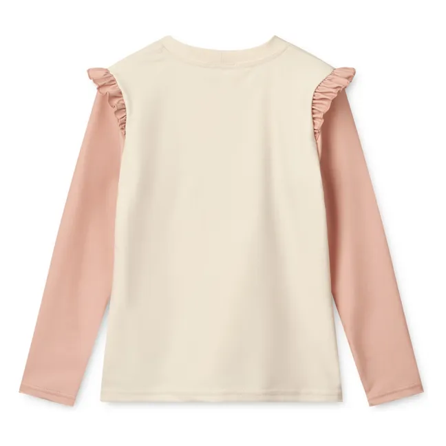 Camiseta Tenley de fibra reciclada con protección UV | Rosa Melocotón