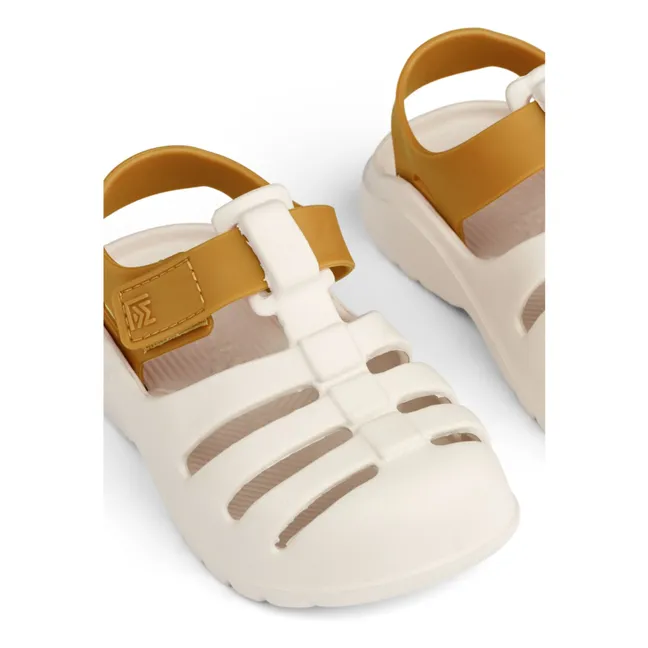 Sandales Beau  | Ecru