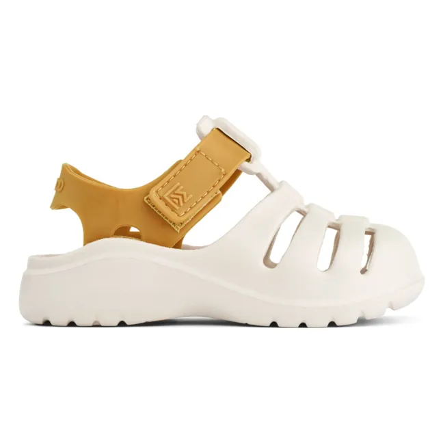 Sandales Beau  | Ecru