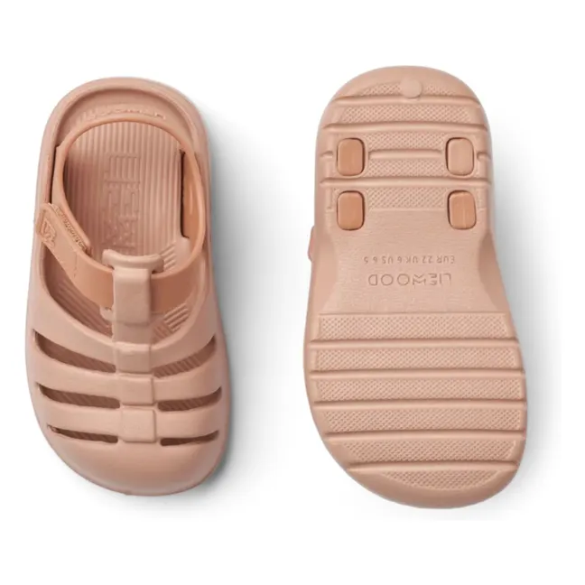Sandales Beau  | Rose pêche
