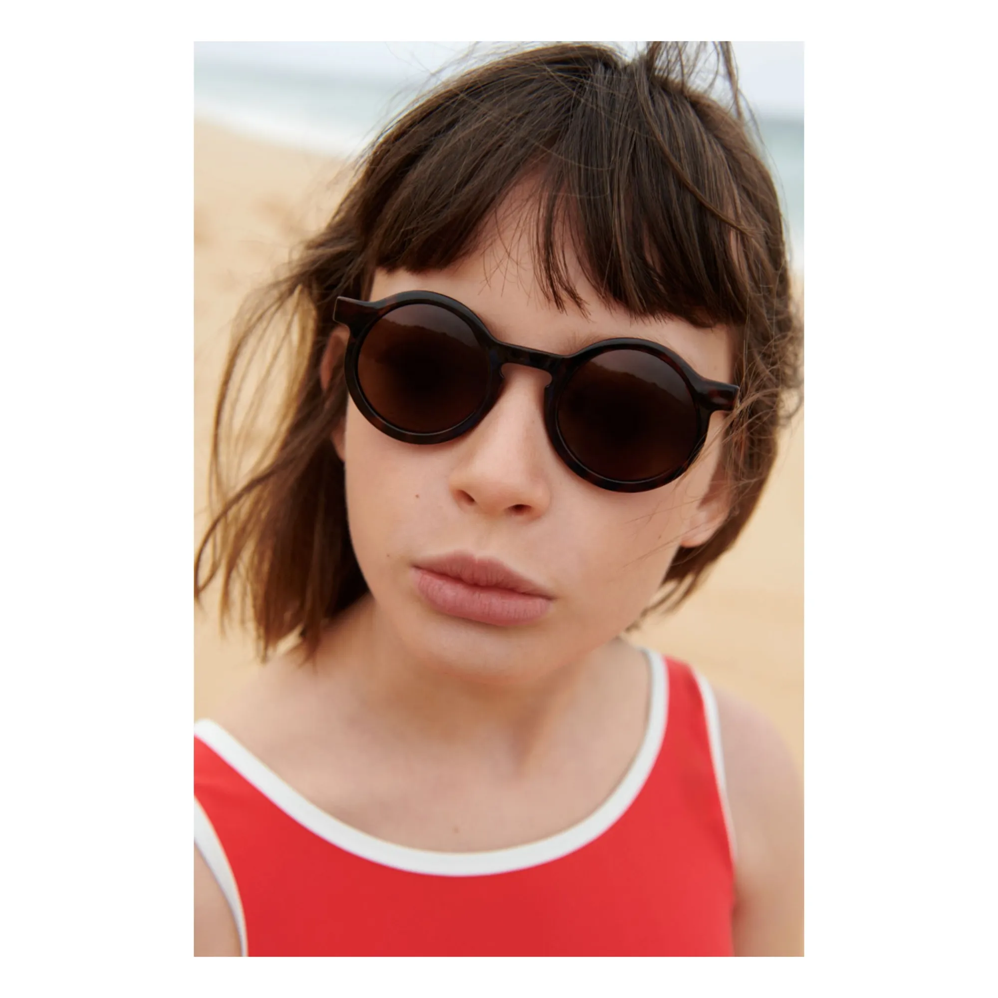 Lunettes de Soleil Darla Fibres Recyclées | Brun- Image produit n°1