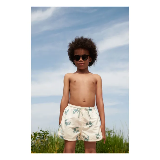 Short de Bain Aiden Fibres Recyclées | Ecru