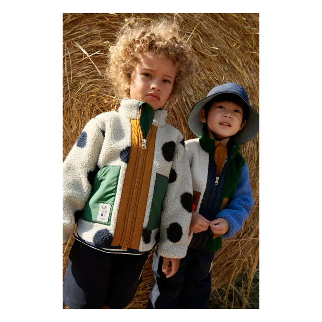 Fleecejacke Noam Recycelte Fasern | Grün