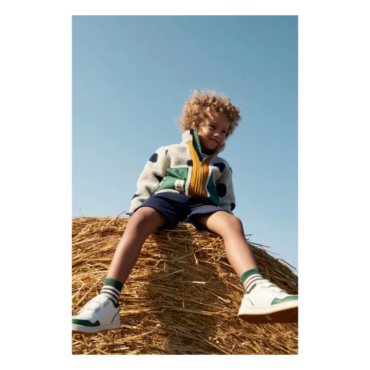 Veste Polaire Noam Fibres Recyclées | Ecru- Image produit n°2