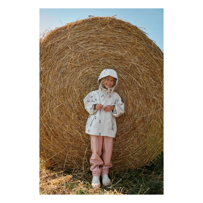Ensemble de Pluie Pedia Fibres Recyclées | Rose poudré