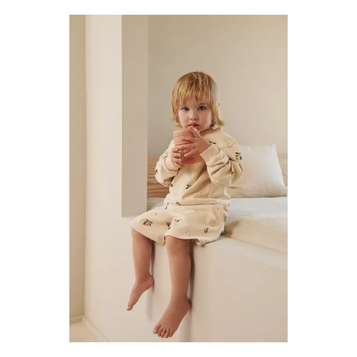 Thora organic cotton sweatshirt | Beige- Product image n°5