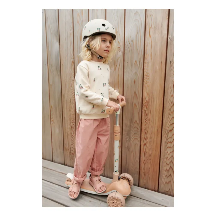 Thora organic cotton sweatshirt | Beige- Product image n°1