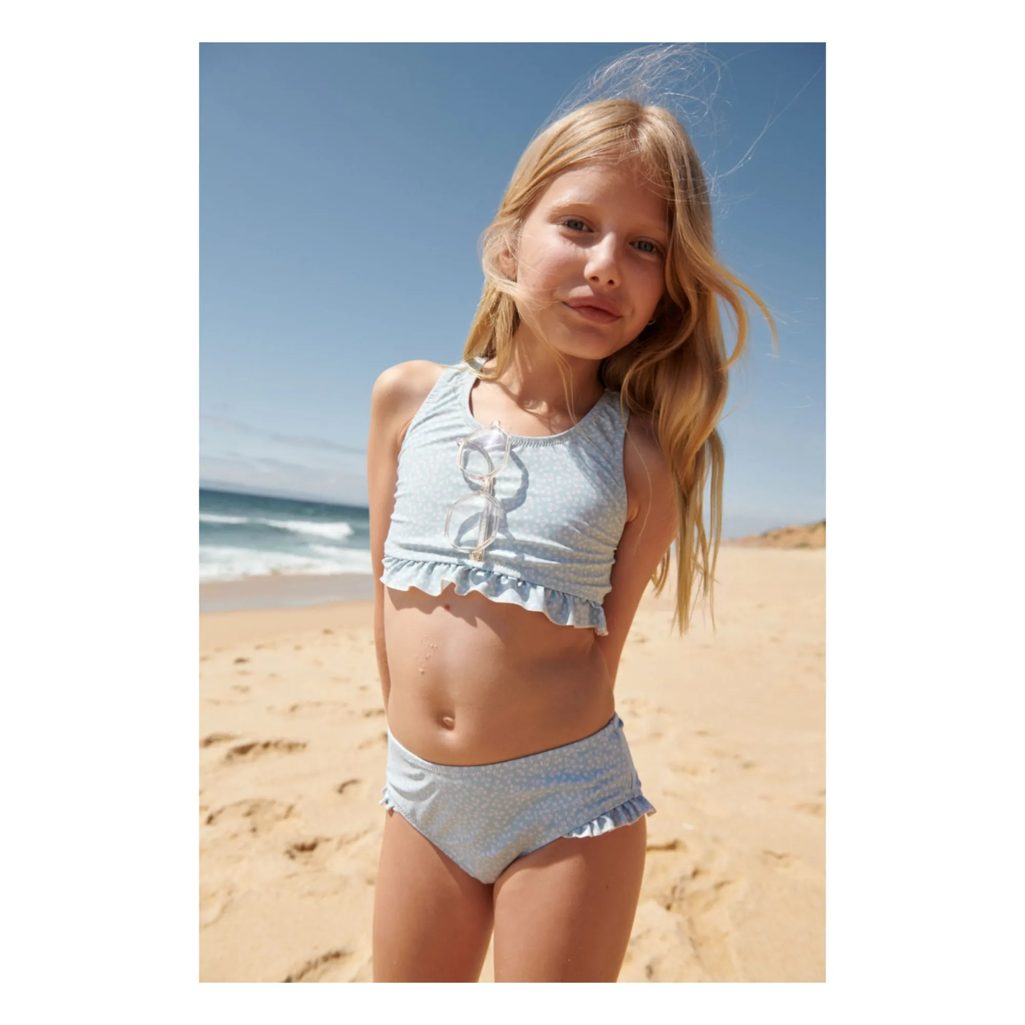Maillot de Bain 2 Pièces Bellamy | Bleu ciel- Image produit n°1