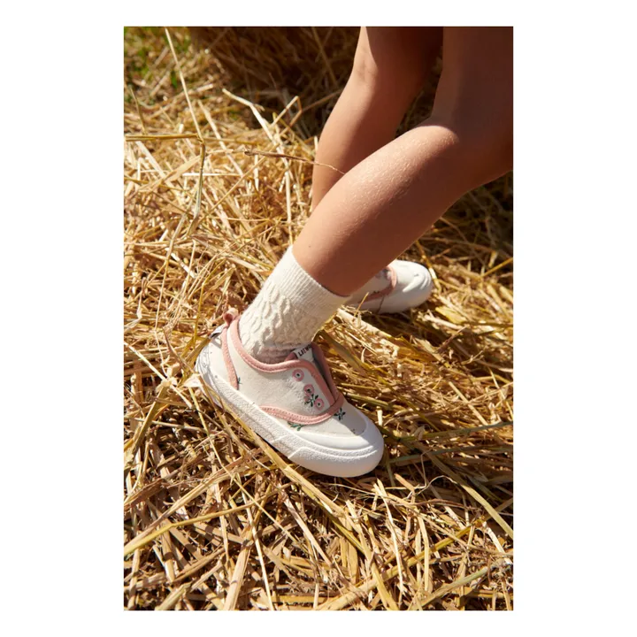 Baskets Danilo | Rose pêche- Image produit n°1