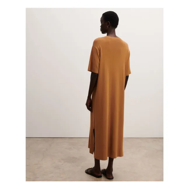Abito in T-shirt | Marrone chiaro