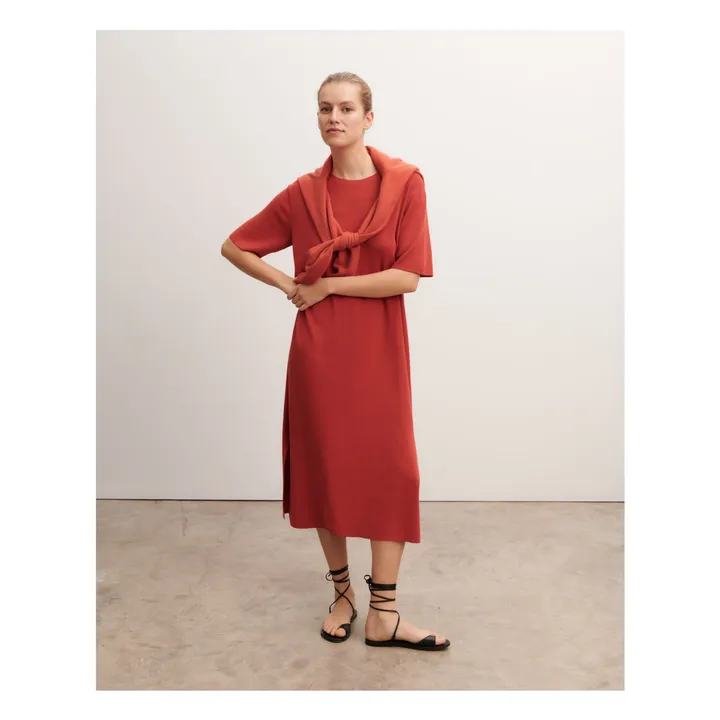 Vestido camiseta | Rojo- Imagen del producto n°1